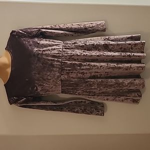 Mossimo  velour dress size XL pink/purple